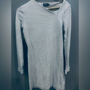 Kate Spade Gray Striped Dress